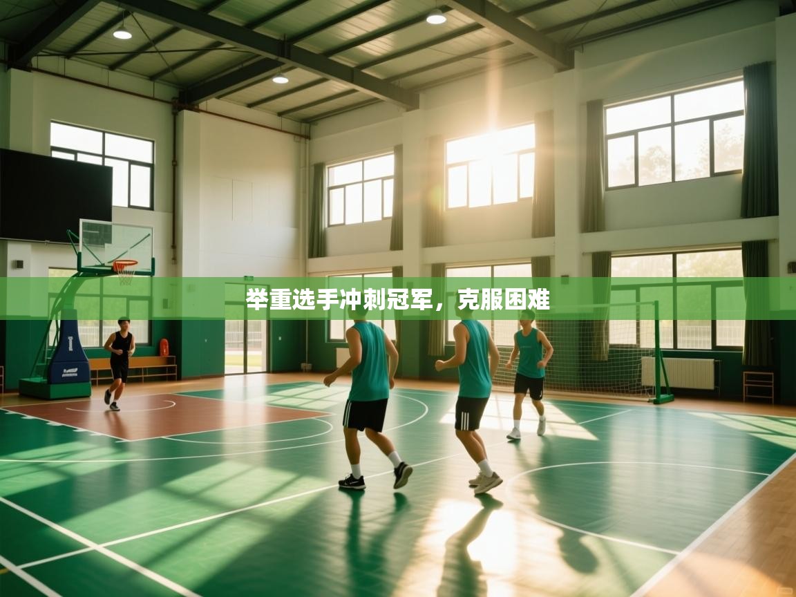 举重选手冲刺冠军，克服困难  第1张